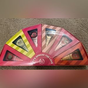 The body shop hand cream set